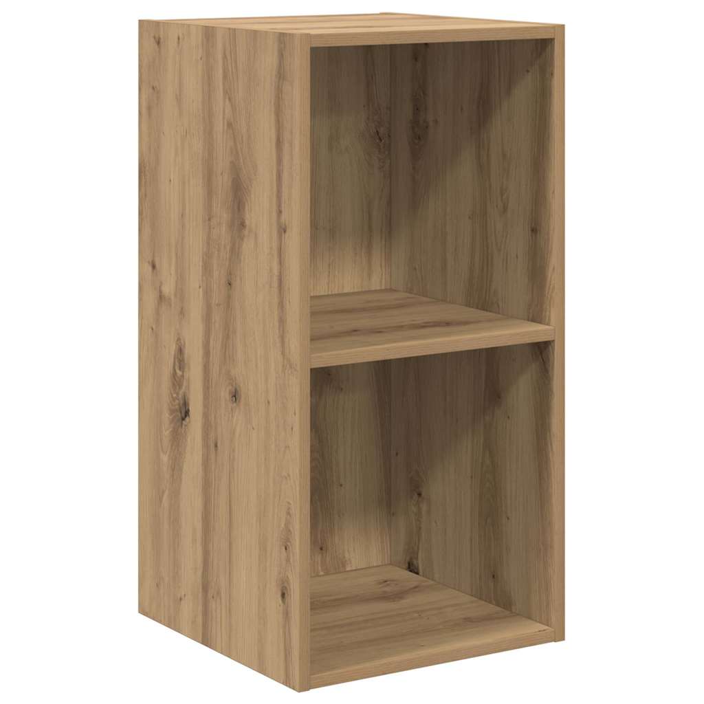vidaXL TV Cabinet Set 2 pcs Artisan Oak Engineered Wood 5