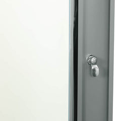 vidaXL Network Cabinet with Storage Grey 60 x 45 x 35 cm Steel 6