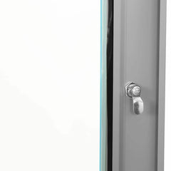 vidaXL Network Cabinet with Storage Grey 53 x 45 x 21 cm Steel 6
