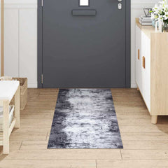 vidaXL Kitchen Rug Grey 180 x 60 cm Velvet 3