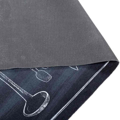 Kitchen Rug Black Velvet