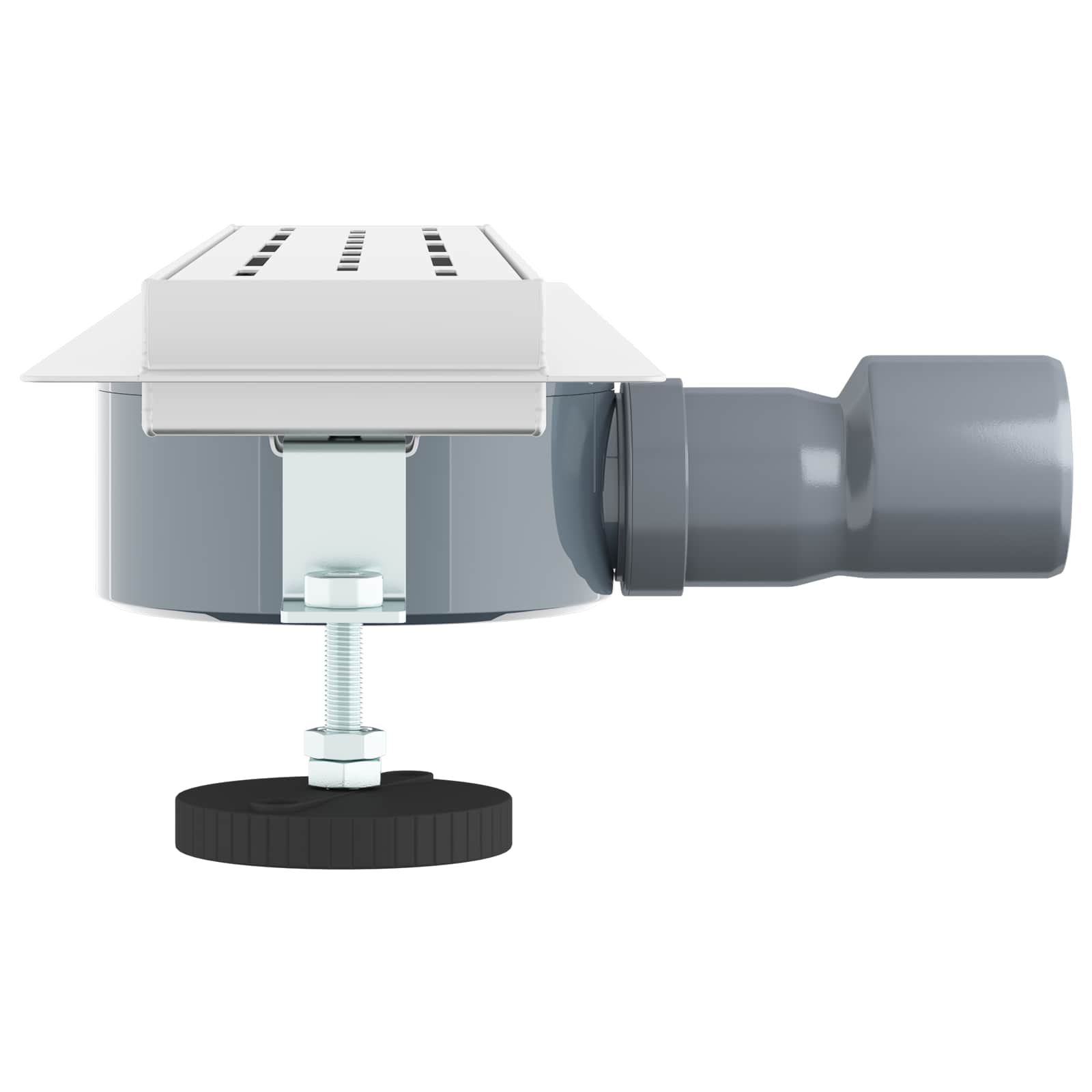 vidaXL Shower Drain Line Design with 360° Siphon Silver 50 cm 5