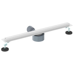 vidaXL 360° Shower Drain with Slim Model Silver 60 cm 6