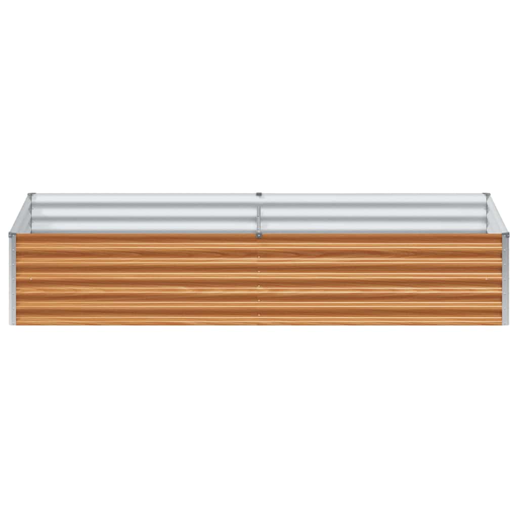 vidaXL Garden Raised Bed Light Brown 195 x 100 x 36 cm 5