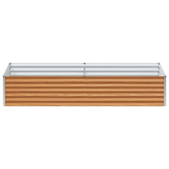 vidaXL Garden Raised Bed Light Brown 195 x 100 x 36 cm 5