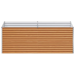 vidaXL Garden Raised Bed Light Brown 195 x 100 x 68 cm 5