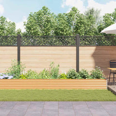 vidaXL Garden Raised Bed Light Brown 485 x 100 x 36 cm 4