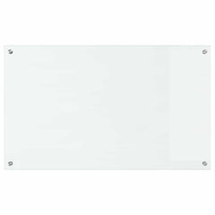 vidaXL Kitchen Backsplash Transparent 100 x 60 cm Tempered Glass 4