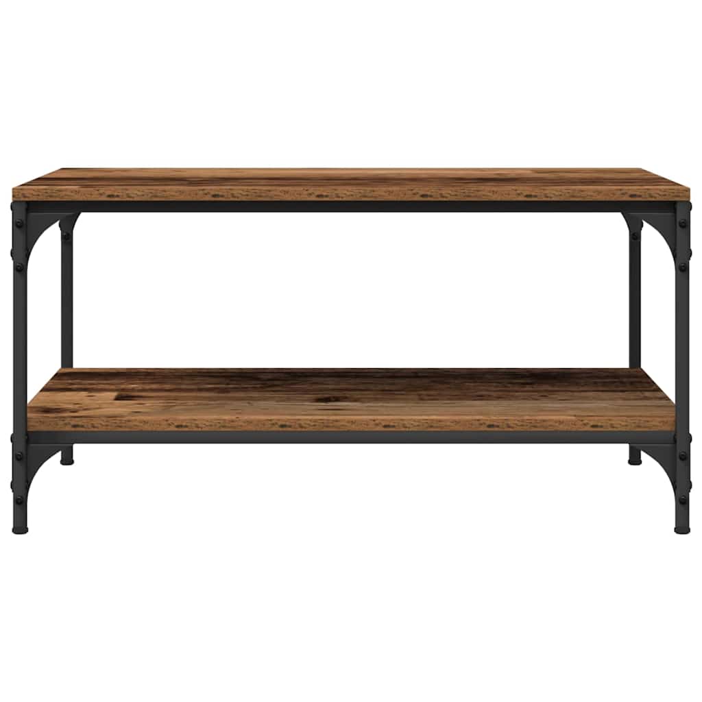 vidaXL Coffee Table Old Wood 80 x 50 x 40 cm Engineered Wood 5