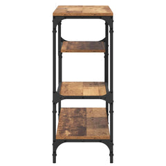 vidaXL Console Table Old Wood 100 x 30 x 75 cm Engineered wood 6