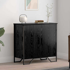 vidaXL Sideboard Black Oak 78 x 35 x 74.5 cm 1