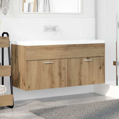 vidaXL Sink cabinet Artisan Oak Engineered Wood 4