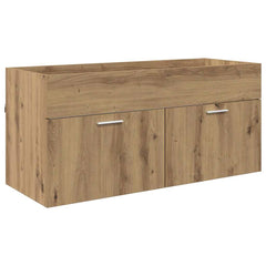 vidaXL Sink cabinet Artisan Oak Engineered Wood 2