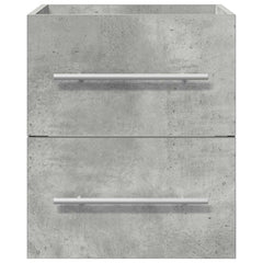 vidaXL Sink cabinet Concrete Grey 38.5 x 41 x 48 cm Engineered Wood 6