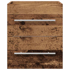 vidaXL Sink cabinet Old Wood 38.5 x 41 x 48 cm Engineered Wood 6