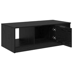 vidaXL Coffee Table Black Oak 102 x 50 x 36cm Engineered Wood 5