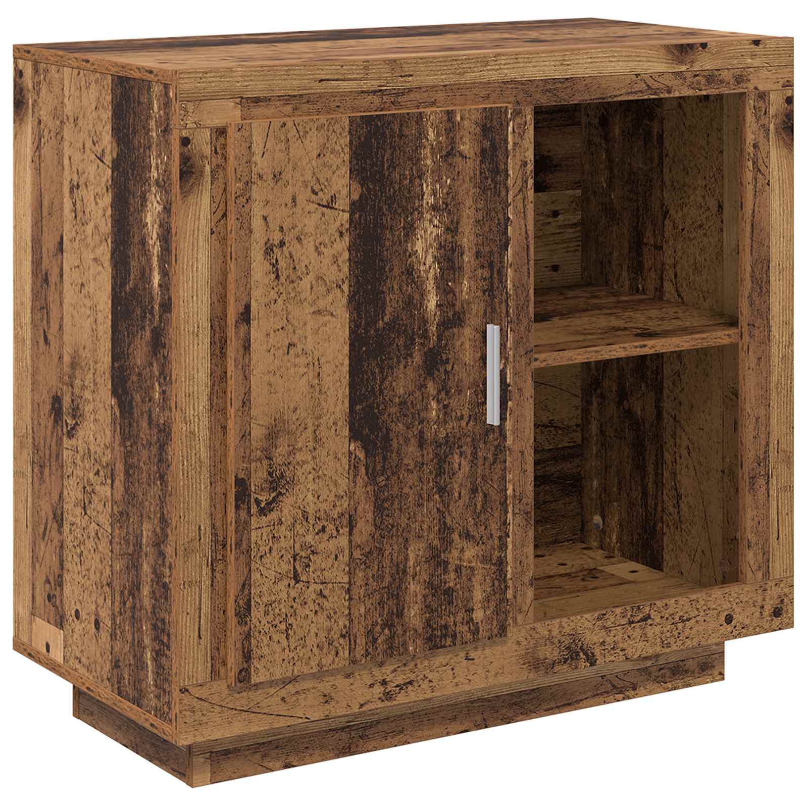 vidaXL Sideboard Old Wood 80 x 40 x 75 cm Engineered Wood 2