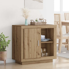 vidaXL Sideboard Artisan Oak 80 x 40 x 75 cm Engineered Wood 1