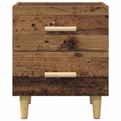 vidaXL Bed Cabinet Old Wood 40 x 35 x 47.5cm Engineered Wood 6