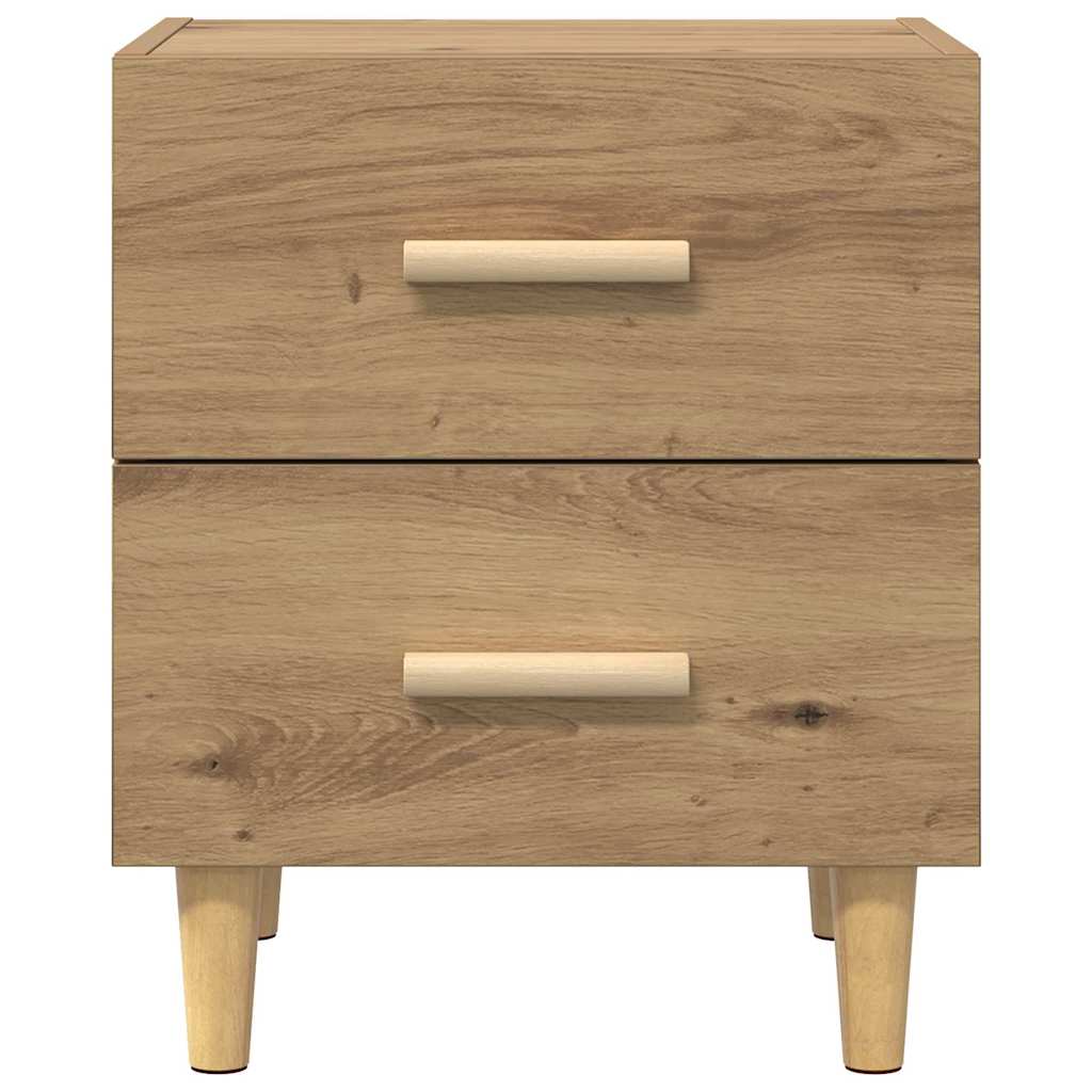 vidaXL Bed Cabinet Artisan Oak 40 x 35 x 47.5cm Engineered Wood 6