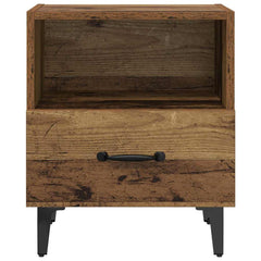vidaXL Bedside Cabinet Old Wood 40 x 35 x 47.5 cm Engineered Wood 6
