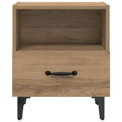 vidaXL Bedside Cabinet Artisan Oak 40 x 35 x 47.5 cm Engineered Wood 6