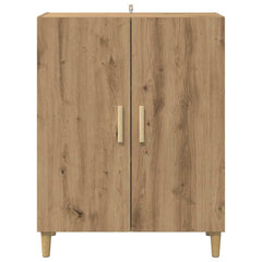 vidaXL Sideboard Artisan Oak 70 x 34 x 90 cm Engineered Wood 6