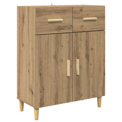 vidaXL Sideboard Artisan oak 34 x 69.5 x 89 cm Engineered Wood 2