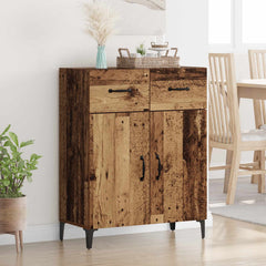 Sideboard 69,5x34x90 cm Engineered Wood Old wood