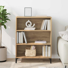 vidaXL Sideboard Artisan Oak 69.5 x 32.5 x 90 cm Engineered Wood 4