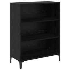 vidaXL Sideboard Black Oak 69.5 x 32.5 x 90 cm Engineered Wood 2