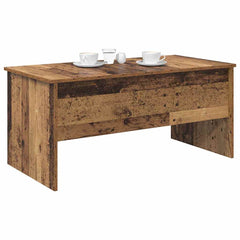 vidaXL Coffee Table Old Wood 102 x 50.5 x 46.5 cm Engineered Wood 3