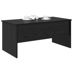 vidaXL Coffee Table Black Oak 102 x 50.5 x 46.5 cm Engineered Wood 3