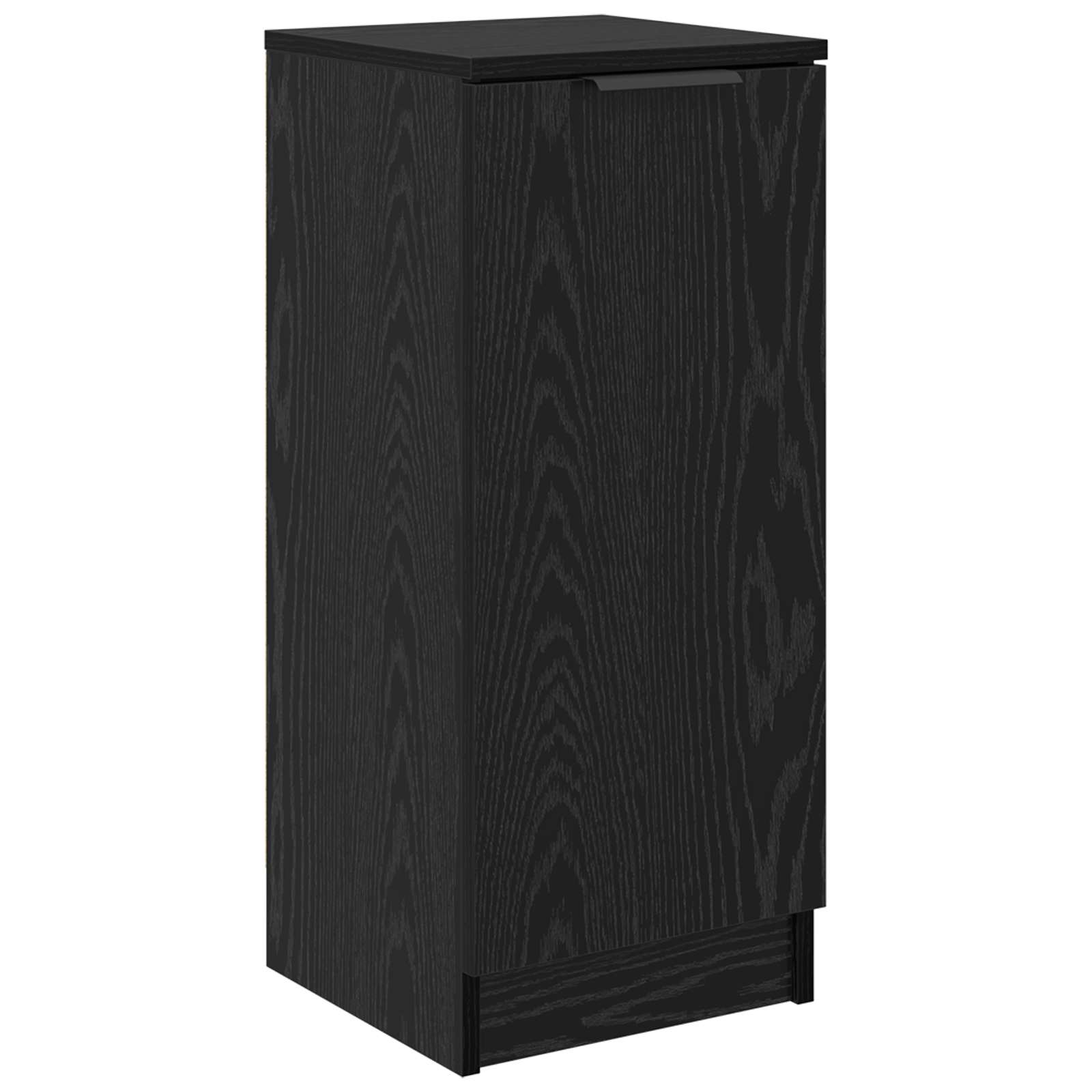 vidaXL Sideboard Black Oak 30 x 30 x 70 cm Engineered Wood 2