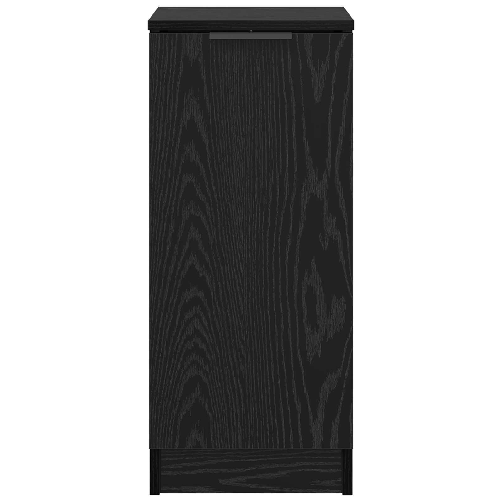 vidaXL Sideboard Black Oak 30 x 30 x 70 cm Engineered Wood 6