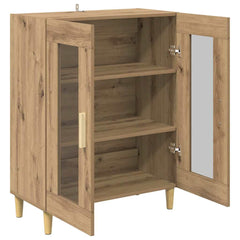 vidaXL Sideboard Artisan Oak 69.5 x 34 x 90 cm Engineered Wood 5