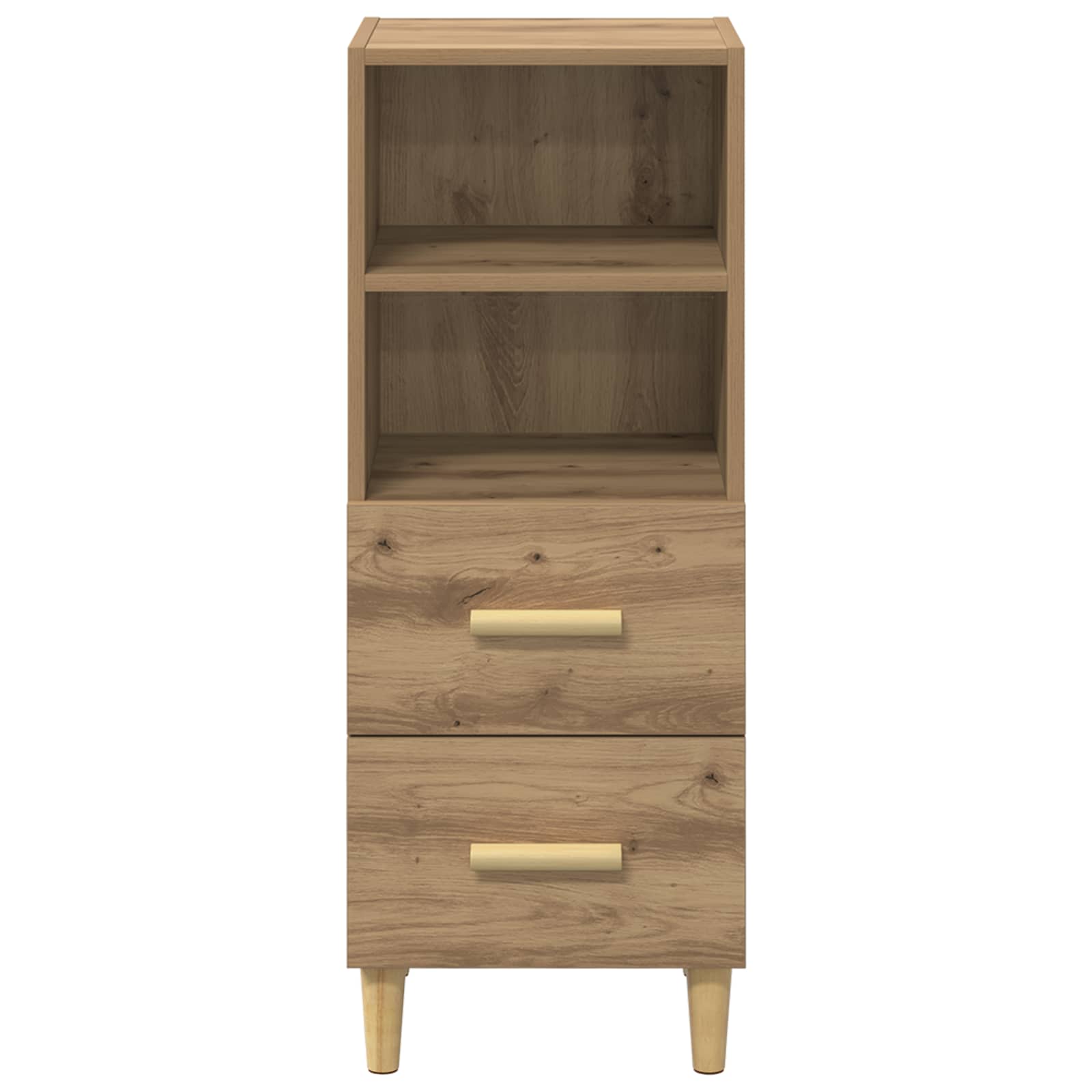 vidaXL Sideboard Artisan oak 34 x 34.5 x 90 cm Engineered Wood 6