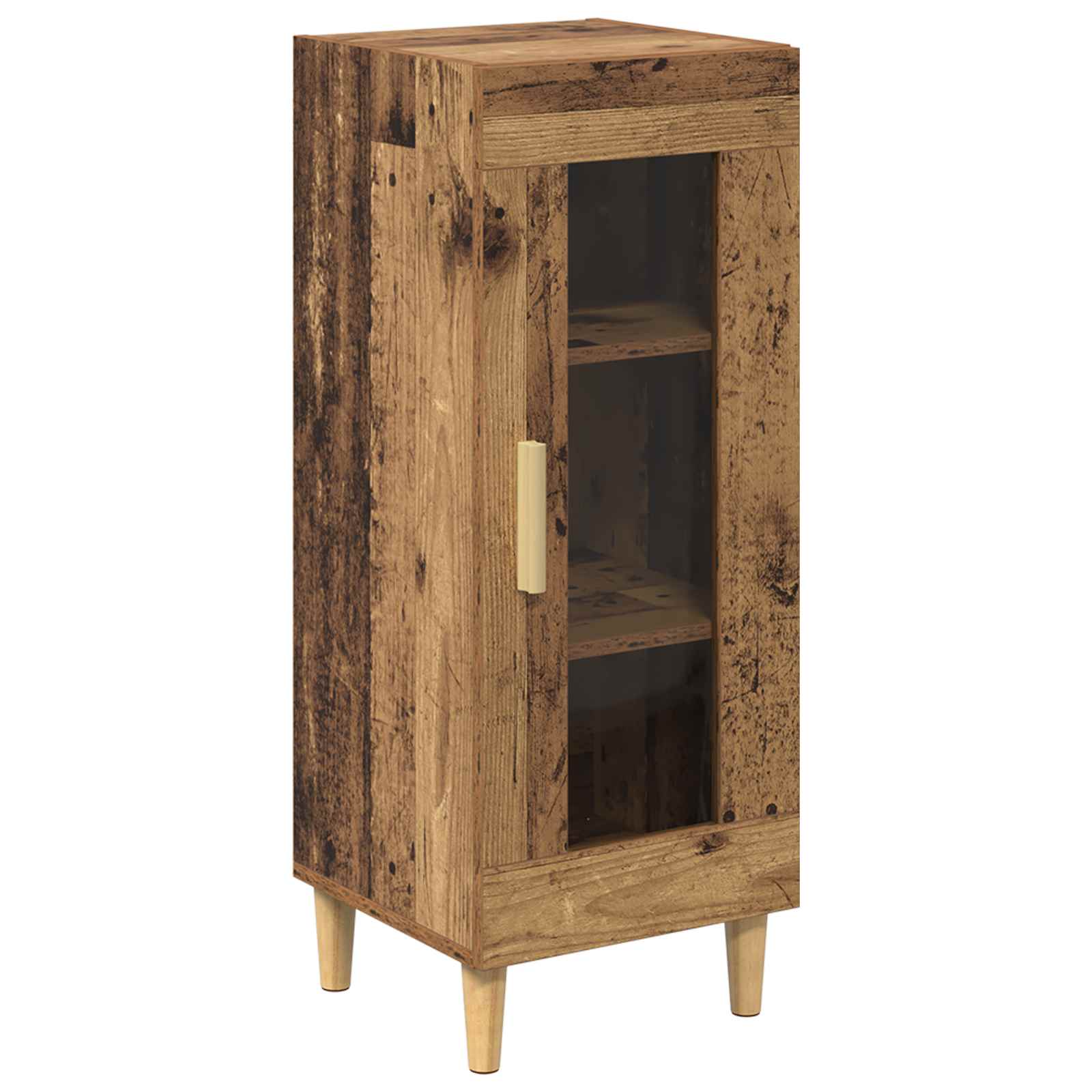 vidaXL Sideboard Old Wood 34.5 x 32.5 x 90 cm Engineered Wood 2