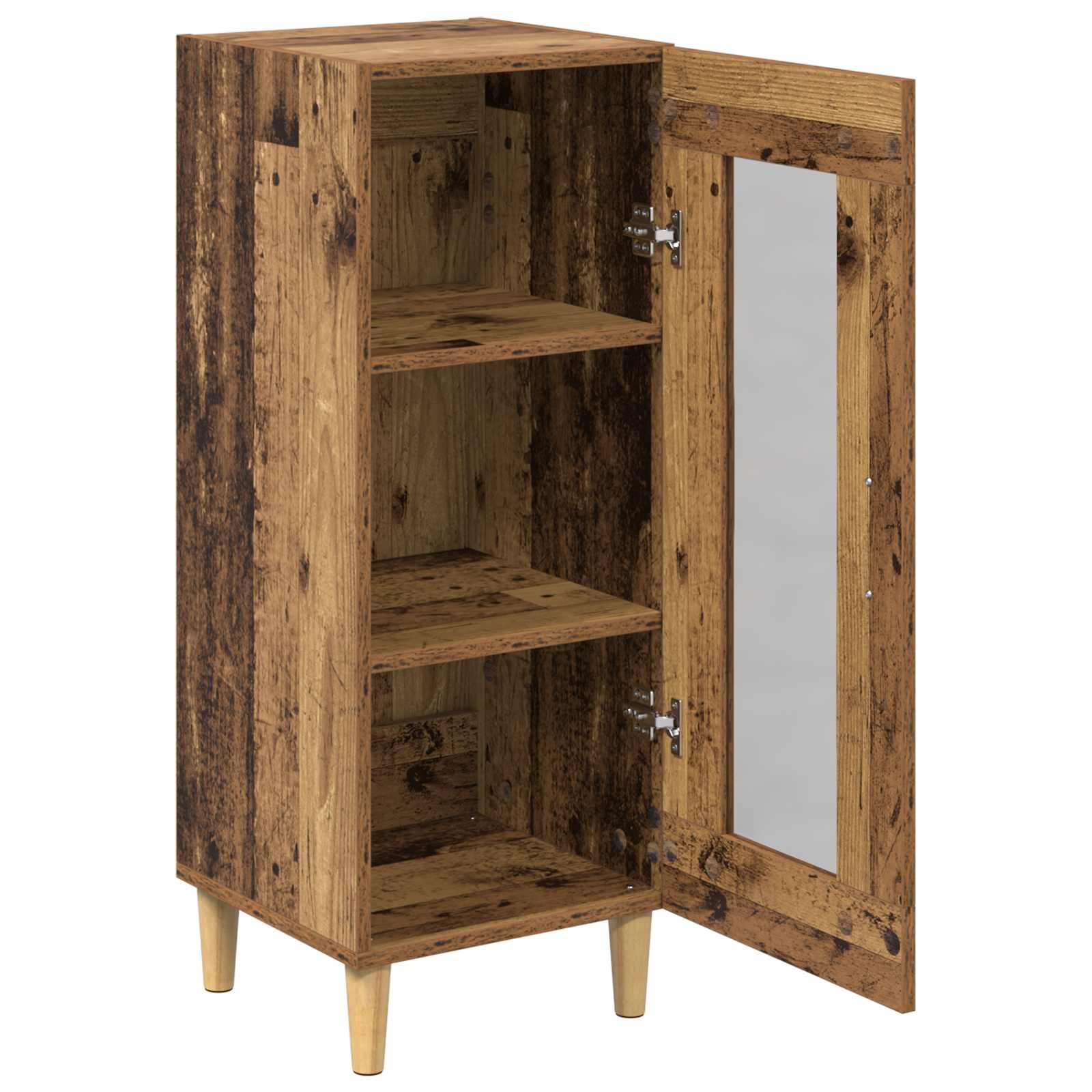 vidaXL Sideboard Old Wood 34.5 x 32.5 x 90 cm Engineered Wood 5