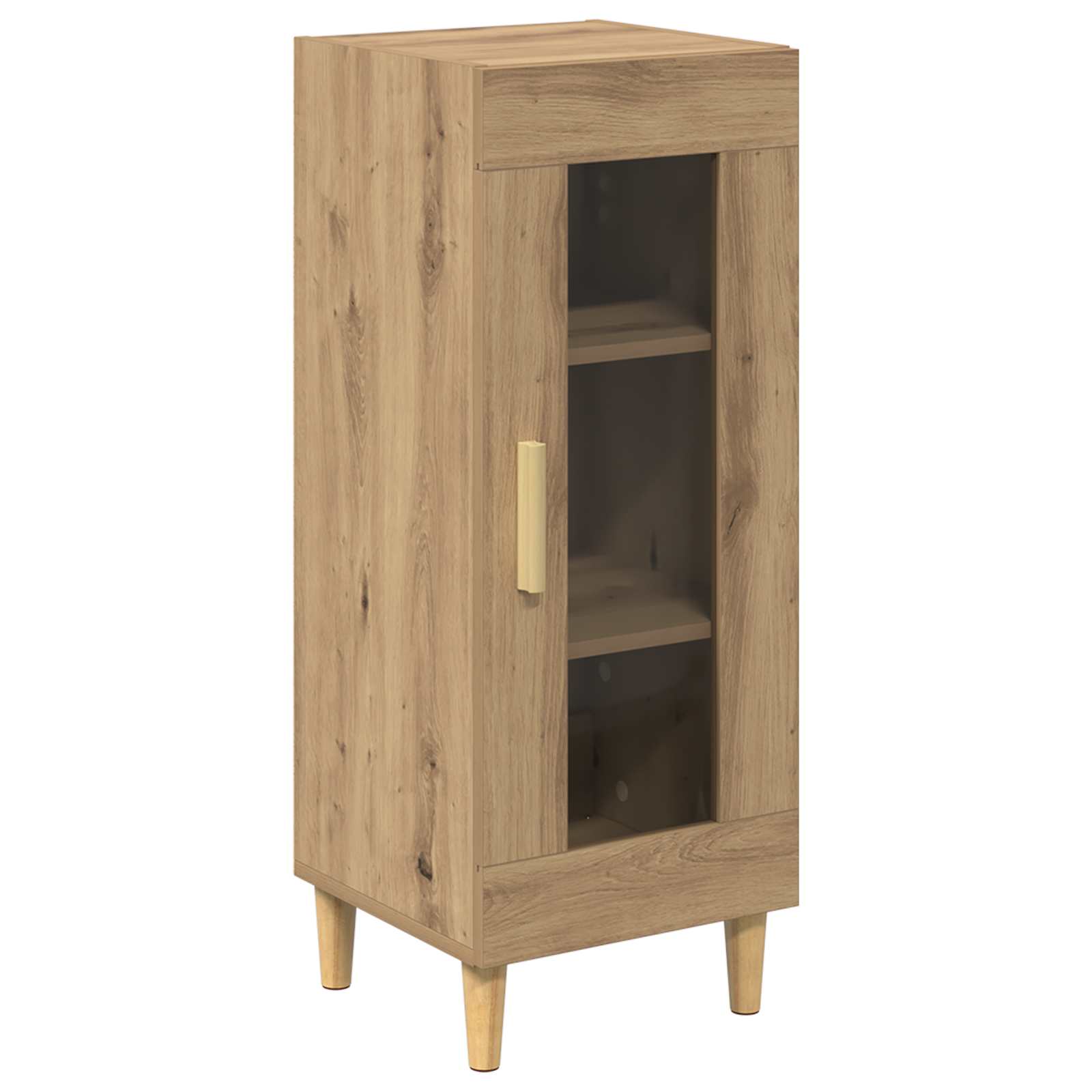 vidaXL Sideboard Artisan Oak 34.5 x 32.5 x 90 cm Engineered Wood 2