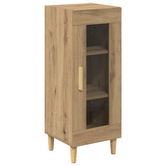 vidaXL Sideboard Artisan Oak 34.5 x 32.5 x 90 cm Engineered Wood 2