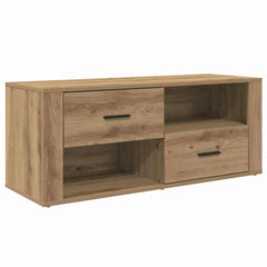 vidaXL TV Cabinet 100 x 35 x 40 cm Artisan Oak Engineered Wood 2