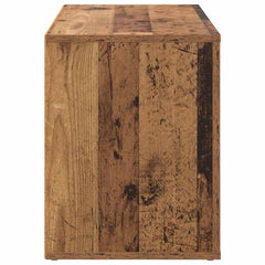 vidaXL Shoe Rack 75 x 35 x 45 cm Engineered Wood Old wood 6