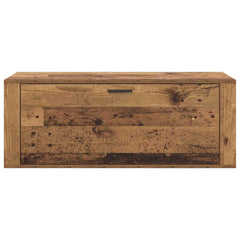 vidaXL Shoe Cabinet 100 x 35 x 38 cm Engineered Wood Old Wood 6