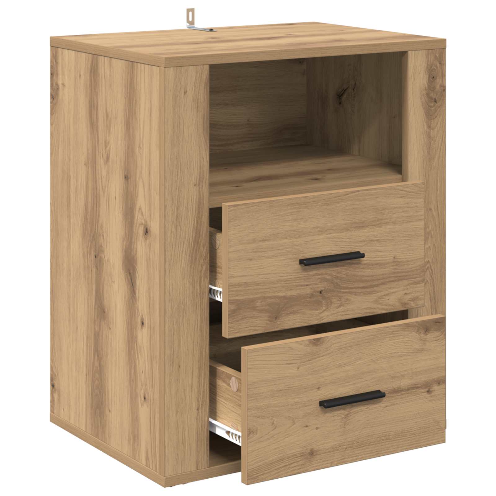 vidaXL Bedside Cabinet Artisan Oak 35 x 50 x 60 cm Engineered Wood 5