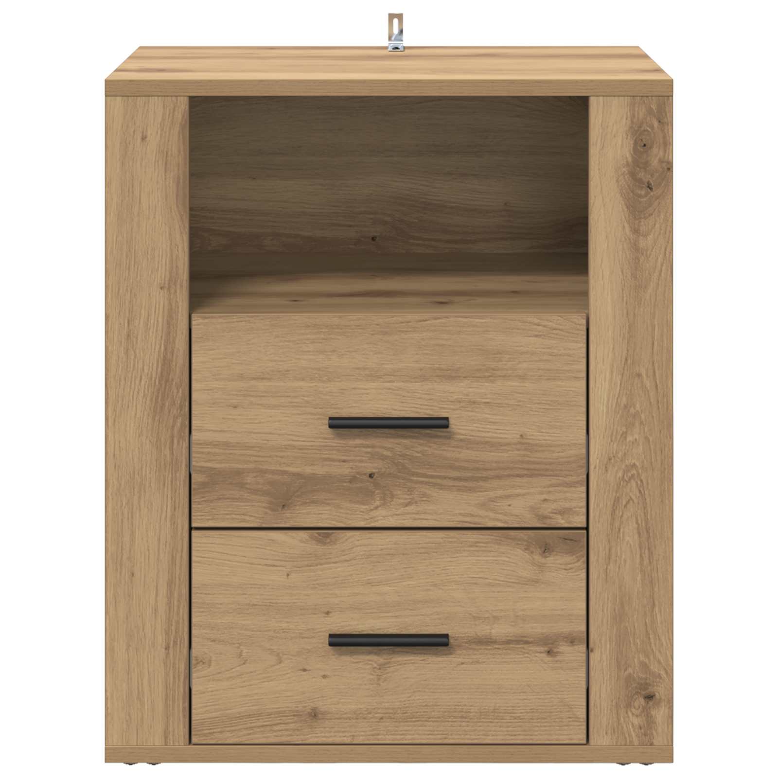 vidaXL Bedside Cabinet Artisan Oak 35 x 50 x 60 cm Engineered Wood 6