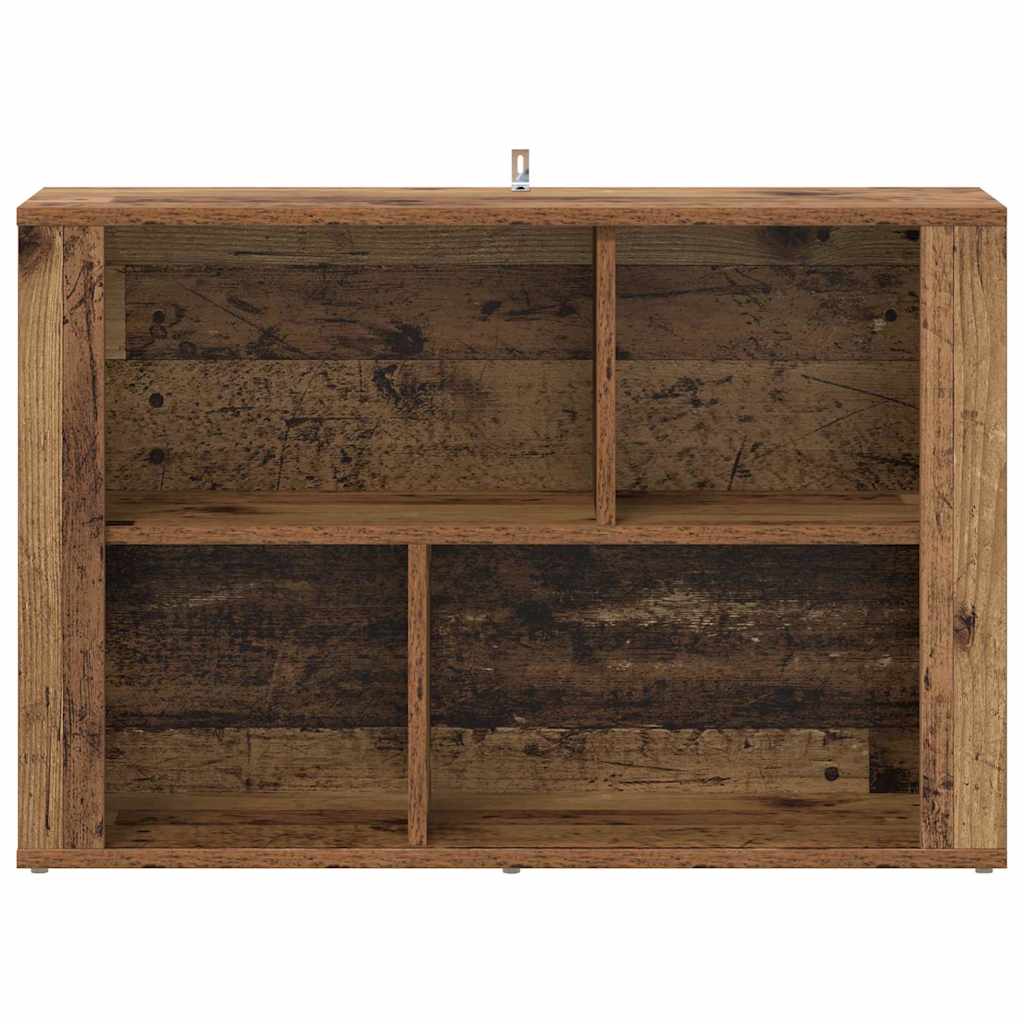 vidaXL Sideboard Old Wood 80 x 30 x 53 cm Engineered Wood 5