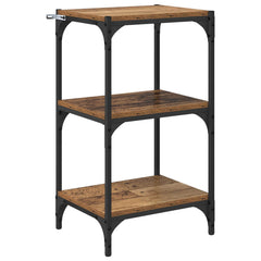 vidaXL Book Cabinet Old wood 40 x 33 x 70.5 cm Engineered wood 2