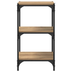 vidaXL Book Cabinet 3-Tier 40 x 33 x 70.5 cm Engineered wood 5