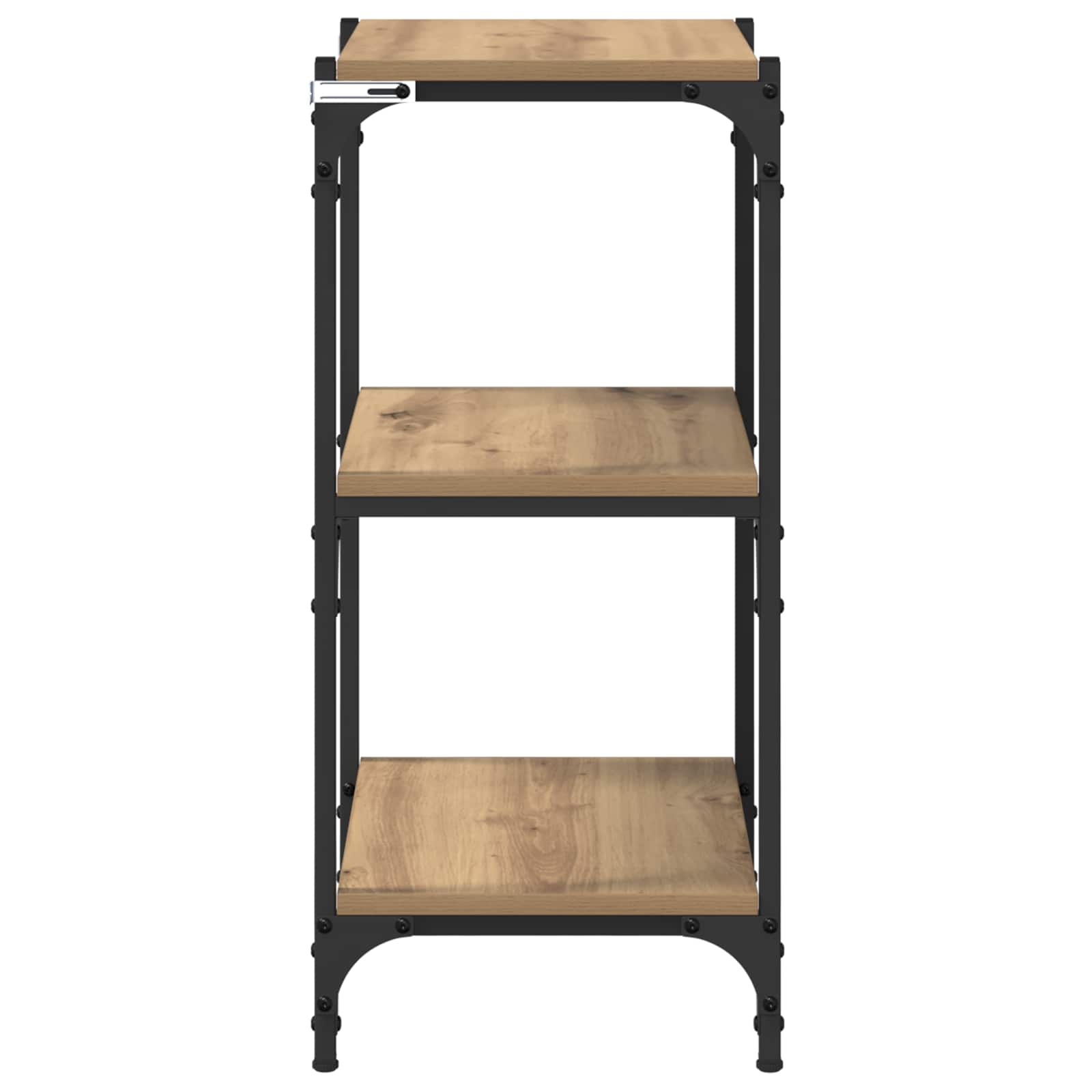 vidaXL Book Cabinet 3-Tier 40 x 33 x 70.5 cm Engineered wood 6